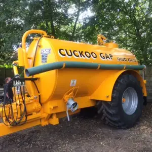 2400 GALLON DUST SUPPRESSION TANKER WITH RAIN GUN CANNON: Click Here To View Larger Image