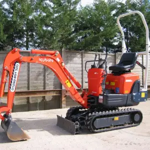 KUBOTA MICRO EXCAVATOR: Click Here To View Larger Image