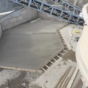 CONCRETE WORKS AT QUARRY WASH PLANT: Click Here To View Larger Image